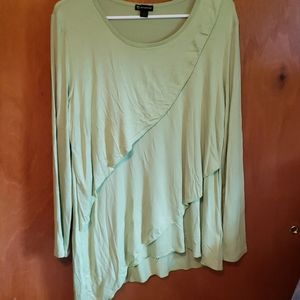 Beautiful lime green blouse